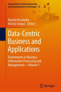 Imagen de portada: Data-Centric Business and Applications 9783319941165