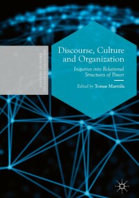 Omslagafbeelding: Discourse, Culture and Organization 9783319941226