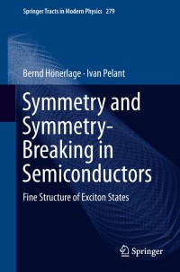 Cover image: Symmetry and Symmetry-Breaking in Semiconductors 9783319942346