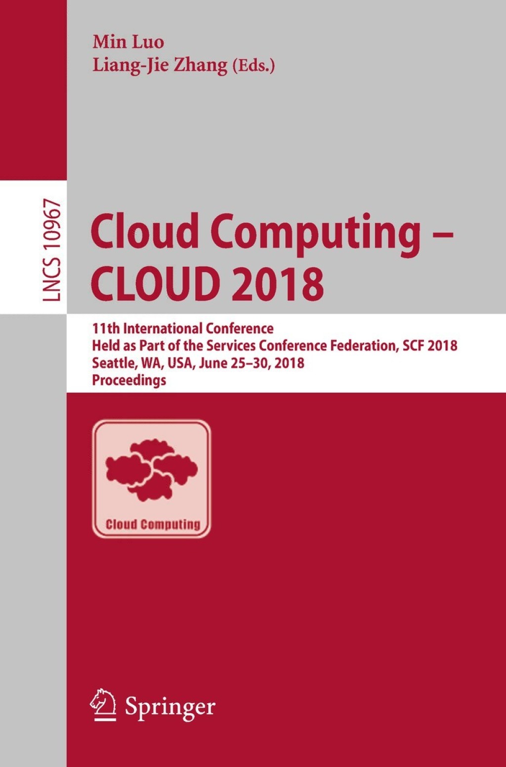 Cloud Computing – CLOUD 2018 (eBook)