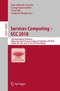 Imagen de portada: Services Computing – SCC 2018 9783319943756