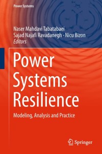 Cover image: Power Systems Resilience 9783319944418