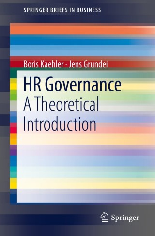 Cover image: HR Governance 9783319945255