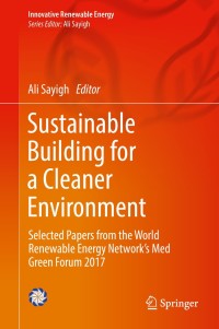 Cover image: Sustainable Building for a Cleaner Environment 9783319945941