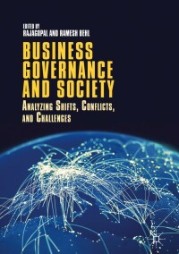 Cover image: Business Governance and Society 9783319946122