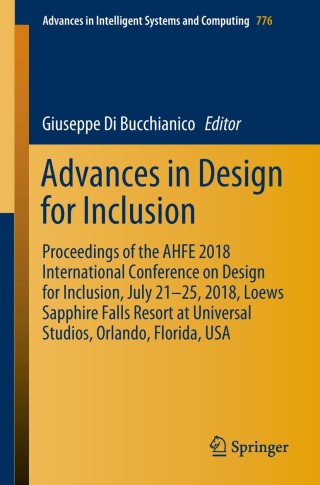 Cover image: Advances in Design for Inclusion 9783319946214