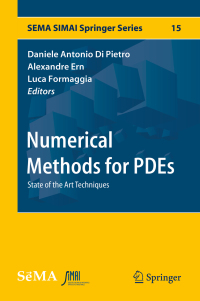 Imagen de portada: Numerical Methods for PDEs 9783319946757
