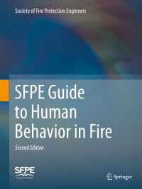 Imagen de portada: SFPE Guide to Human Behavior in Fire 2nd edition 9783319946962