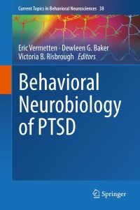 Cover image: Behavioral Neurobiology of PTSD 9783319948232