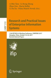Cover image: Research and Practical Issues of Enterprise Information Systems 9783319948447