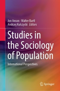صورة الغلاف: Studies in the Sociology of Population 9783319948683