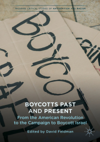 Cover image: Boycotts Past and Present 9783319948713