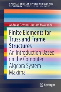 Cover image: Finite Elements for Truss and Frame Structures 9783319949406