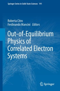 Imagen de portada: Out-of-Equilibrium Physics of Correlated Electron Systems 9783319949550