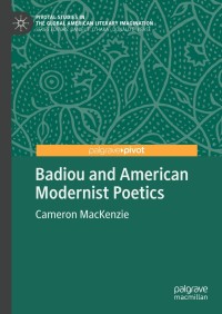 Omslagafbeelding: Badiou and American Modernist Poetics 9783319950273