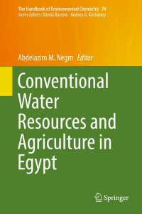 Cover image: Conventional Water Resources and Agriculture in Egypt 9783319950648