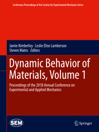 Imagen de portada: Dynamic Behavior of Materials, Volume 1 9783319950884