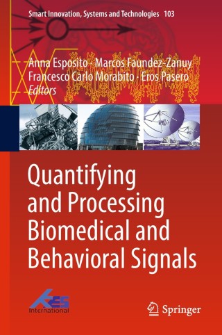 Imagen de portada: Quantifying and Processing Biomedical and Behavioral Signals 9783319950945