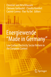Titelbild: Energiewende "Made in Germany" 9783319951256