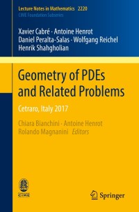 صورة الغلاف: Geometry of PDEs and Related Problems 9783319951850