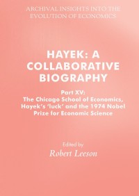 Cover image: Hayek: A Collaborative Biography 9783319952185