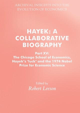 Imagen de portada: Hayek: A Collaborative Biography 9783319952185