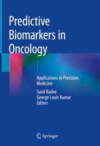 Cover image: Predictive Biomarkers in Oncology 9783319952277
