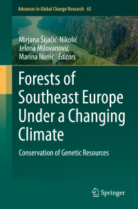 Titelbild: Forests of Southeast Europe Under a Changing Climate 9783319952666