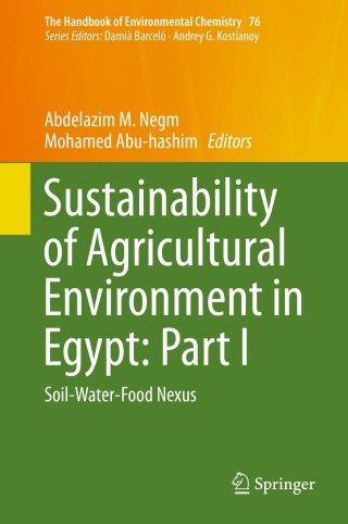Imagen de portada: Sustainability of Agricultural Environment in Egypt: Part I 9783319953441