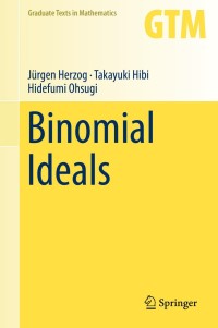 Cover image: Binomial Ideals 9783319953472