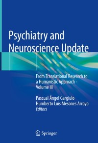 Cover image: Psychiatry and Neuroscience Update 3rd edition 9783319953595