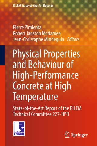 Cover image: Physical Properties and Behaviour of High-Performance Concrete at High Temperature 9783319954318