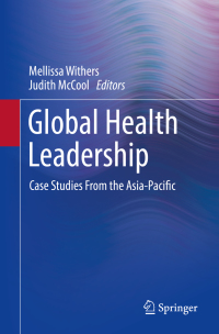 Cover image: Global Health Leadership 9783319956329