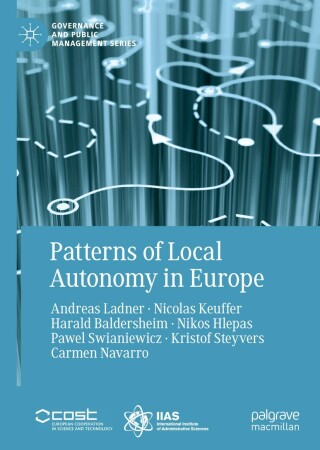 صورة الغلاف: Patterns of Local Autonomy in Europe 9783319956411