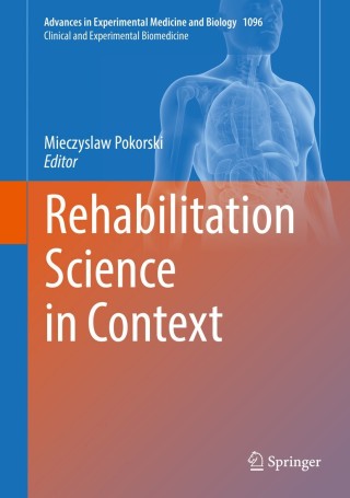 Cover image: Rehabilitation Science in Context 9783319957074