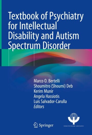 Imagen de portada: Textbook of Psychiatry for Intellectual Disability and Autism Spectrum Disorder 9783319957197