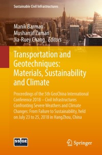 Cover image: Transportation and Geotechniques: Materials, Sustainability and Climate 9783319957678