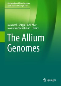 صورة الغلاف: The Allium Genomes 9783319958248