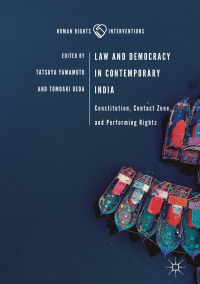 Cover image: Law and Democracy in Contemporary India 9783319958361