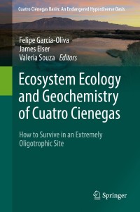 Cover image: Ecosystem Ecology and Geochemistry of Cuatro Cienegas 9783319958545