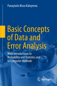 Cover image: Basic Concepts of Data and Error Analysis 9783319958750