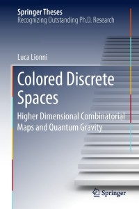 صورة الغلاف: Colored Discrete Spaces 9783319960227