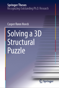 Imagen de portada: Solving a 3D Structural Puzzle 9783319961712