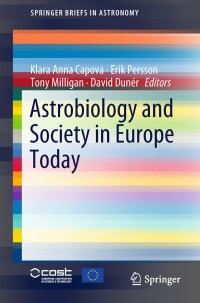 Imagen de portada: Astrobiology and Society in Europe Today 9783319962641