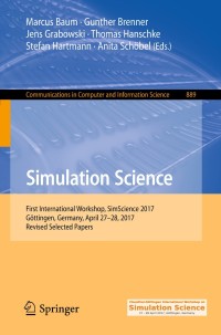 Cover image: Simulation Science 9783319962702