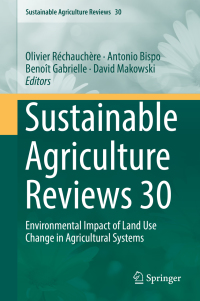 Cover image: Sustainable Agriculture Reviews 30 9783319962887