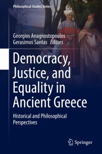 Cover image: Democracy, Justice, and Equality in Ancient Greece 9783319963129