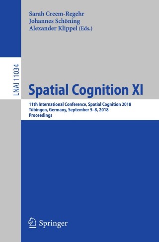 Cover image: Spatial Cognition XI 9783319963846