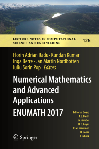 Omslagafbeelding: Numerical Mathematics and Advanced Applications ENUMATH 2017 9783319964140