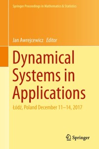Cover image: Dynamical Systems in Applications 9783319966007